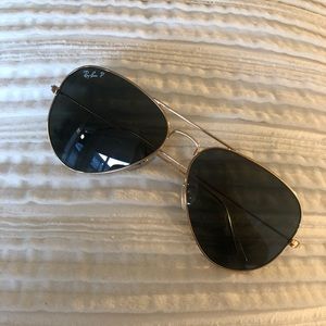 Polarized Ray-Ban Aviator Sunglasses